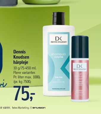 Dennis knudsen shampoo