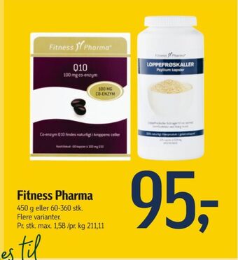 Føtex Fitness pharma kosttilskud tilbud