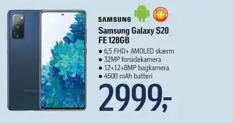 Føtex Samsung galaxy s20 fe mobiltelefon tilbud