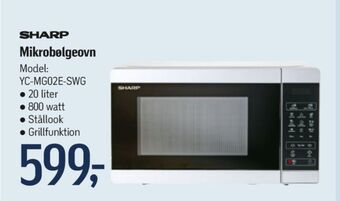 Føtex Sharp mikroovn tilbud