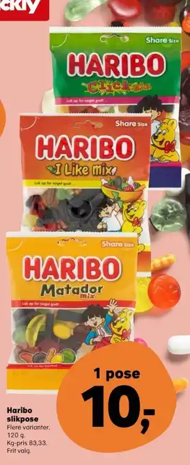 SuperBrugsen I like mix slikposer tilbud