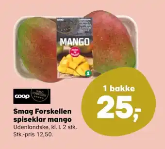 SuperBrugsen Smag forskellen mango tilbud