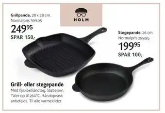 Kop & Kande Holm grillpande tilbud