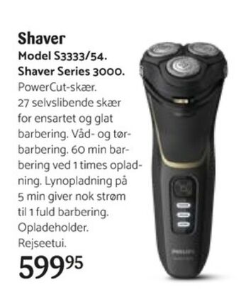 Kop & Kande Philips barbermaskine tilbud