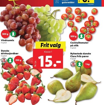 Lidl Frit valg tilbud