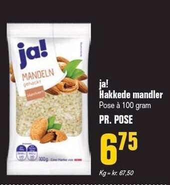 Otto Duborg Hakkede mandler tilbud