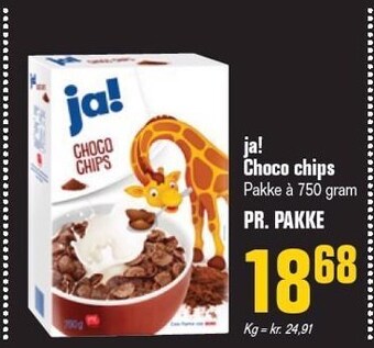 Otto Duborg Choco chips tilbud