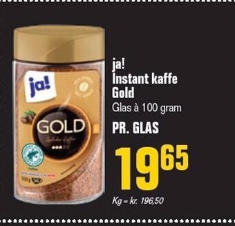 Otto Duborg Instant kaffe gold tilbud