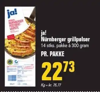 Otto Duborg Nünberger grillpølser tilbud