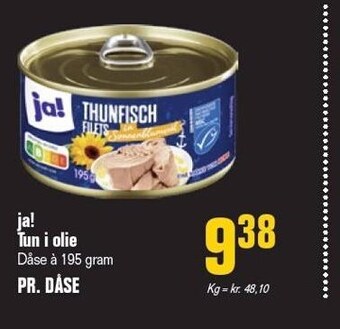 Otto Duborg Tun i olie tilbud