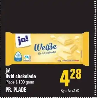 Poetzsch Padborg Hvid chokolade tilbud