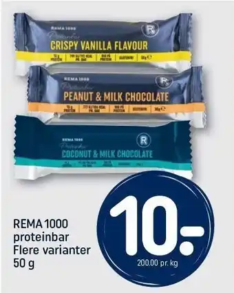 REMA 1000 Proteinbar tilbud