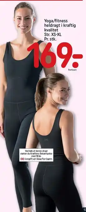 Yoga/fitness heldragt