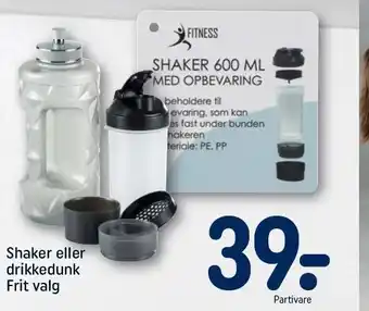 REMA 1000 Shaker eller drikkedunk tilbud