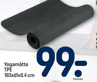 REMA 1000 Yogamåtte tilbud