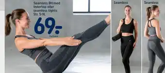 REMA 1000 Seamless bh med indertop eller seamless tight tilbud