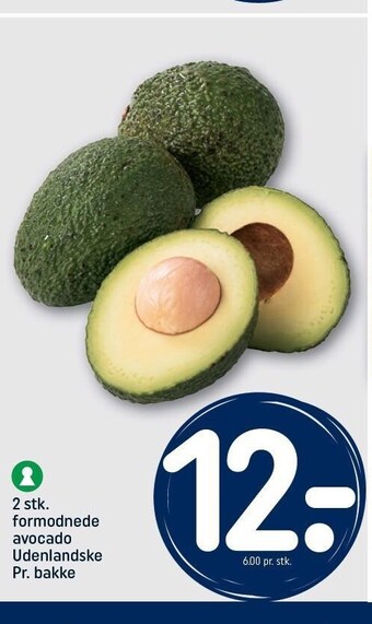 REMA 1000 2 stk. formodnede avocado tilbud