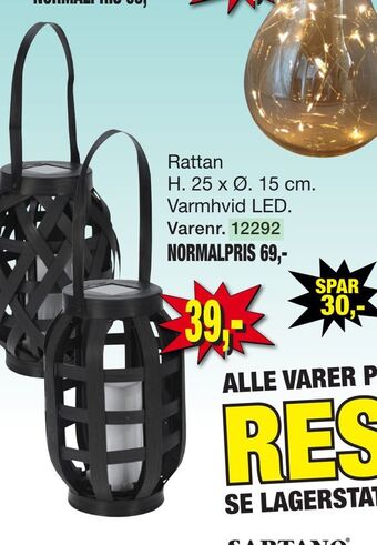 Harald Nyborg Solcellelamper tilbud