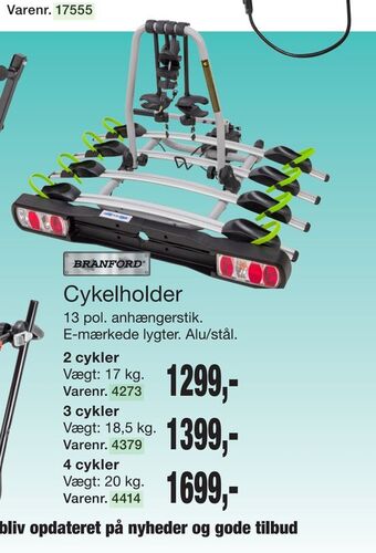 Harald Nyborg Cykelholder tilbud