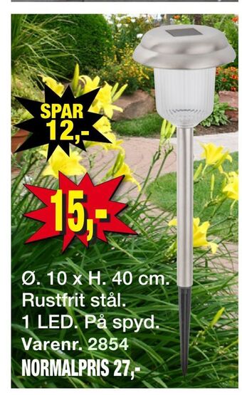 Harald Nyborg Solcellelamper tilbud