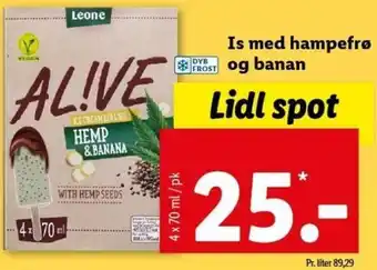 Leone Alive Ke CreamHemp & Banana