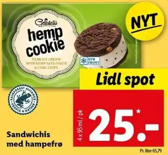 Sandwichis Med Hampefrø