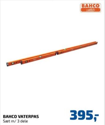 Davidsen Bahco vaterpas tilbud