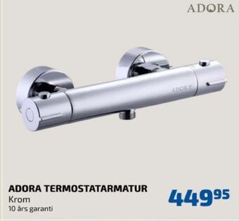 Davidsen Adora termostatarmatur tilbud