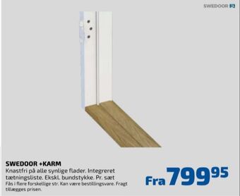 Davidsen Swedoor karm tilbud
