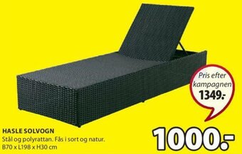 JYSK Hasle Solvogn tilbud