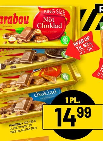 Priss Marabou tilbud
