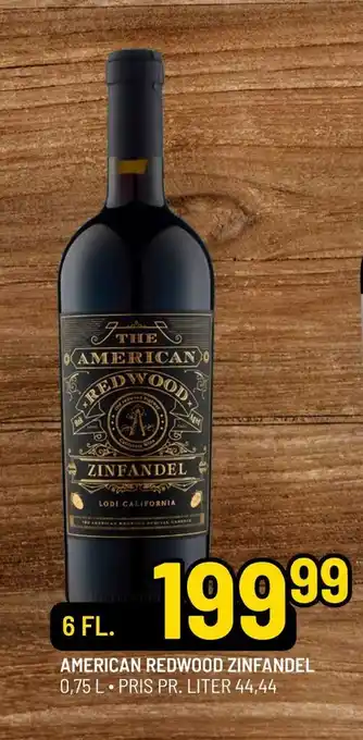 Priss American redwood zinfandel tilbud