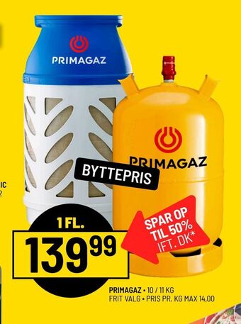 Priss Primagaz tilbud