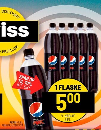 Priss Pepsi tilbud