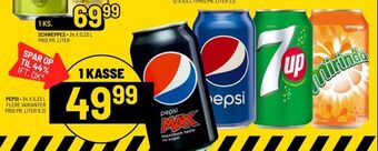 Priss Pepsi tilbud
