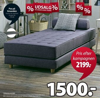 JYSK Varbjerg Daybed tilbud