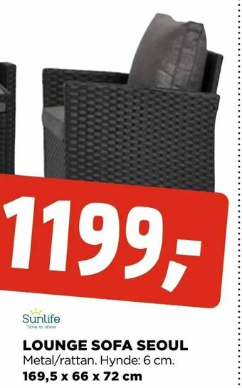 jem & fix Lounge sofa seoul tilbud