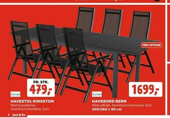 jem & fix Havebord bern tilbud
