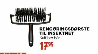 Rengøringsbørste til insektnet
