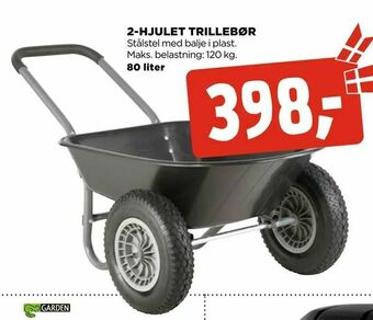 jem & fix 2-hjulet trillebør tilbud