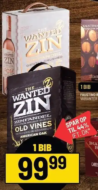 The wanted zin 1 bib