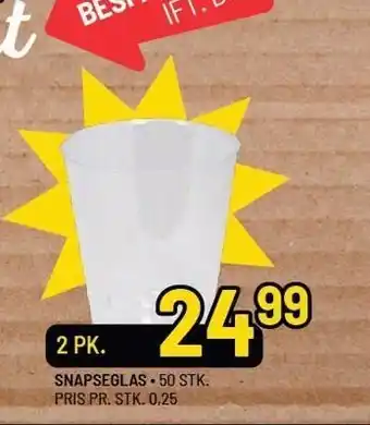 Snapseglas 2 pk