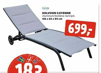 jem & fix Solvogn cayenne tilbud