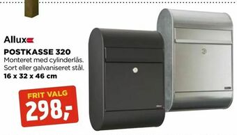 jem & fix Postkasse 320 tilbud