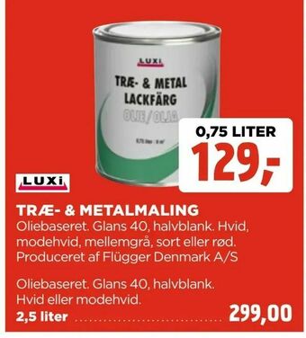 jem & fix Træ- & metalmaling tilbud
