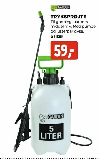 jem & fix Tryksprøjte tilbud