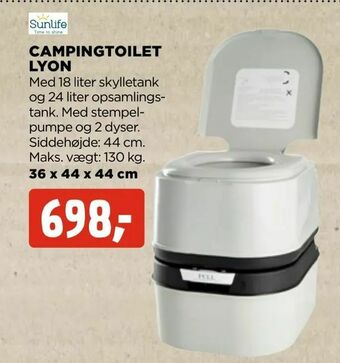 jem & fix Campingtoilet lyon tilbud