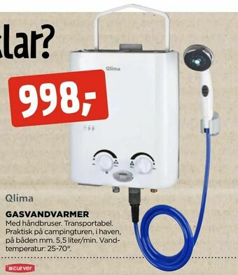 Gasvandvarmer