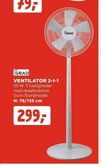 Ventilator 2-i-1