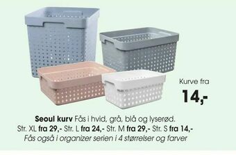 Daells Bolighus Seoul kurv tilbud